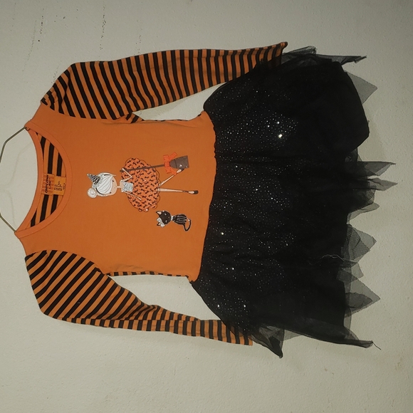 Candy Corn Lane Halloween dress (t8) - Picture 1 of 3
